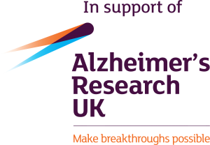In support of Alzheimer's Research UK